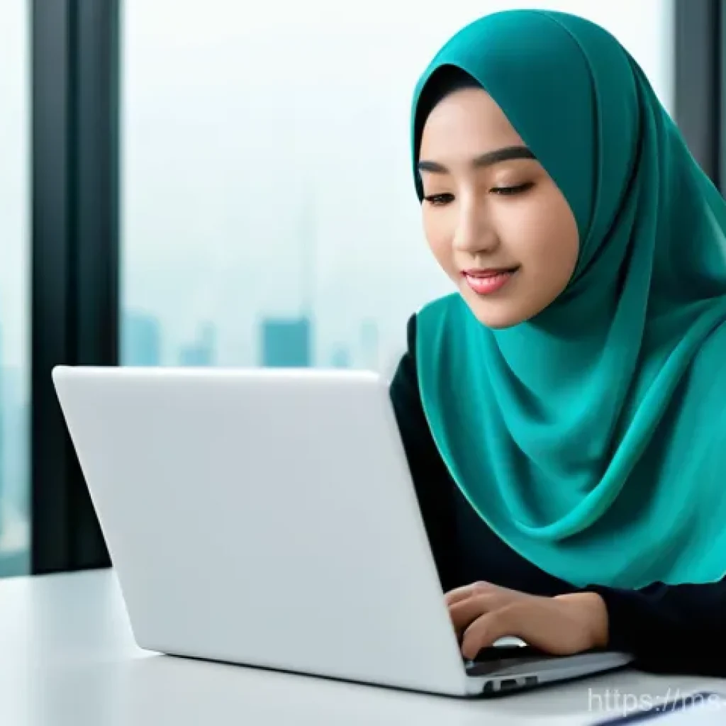 정보보안학 정보보호 법규 - **Prompt:** A Malaysian young adult (18-25 years old), dressed in modest, smart-casual attire (e.g.,...