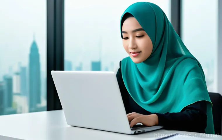 정보보안학 정보보호 법규 - **Prompt:** A Malaysian young adult (18-25 years old), dressed in modest, smart-casual attire (e.g.,...