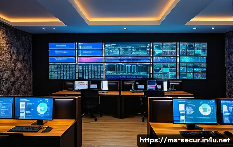 정보보안학 취약점 탐지 - A modern Malaysian cybersecurity operations center with diverse IT professionals actively monitoring...